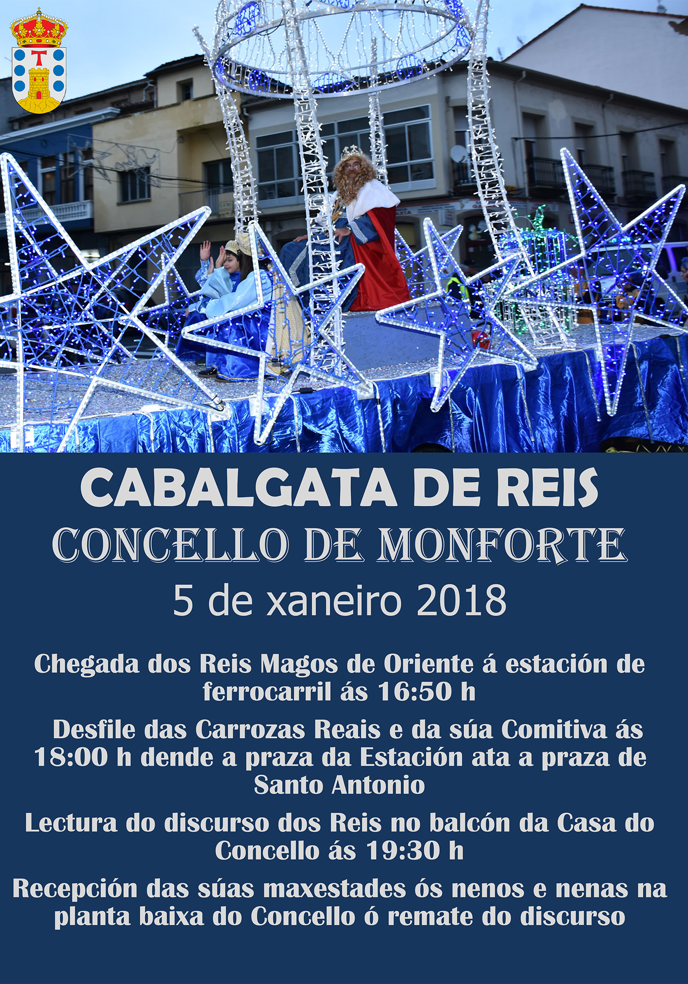 cartel cabalgata reis