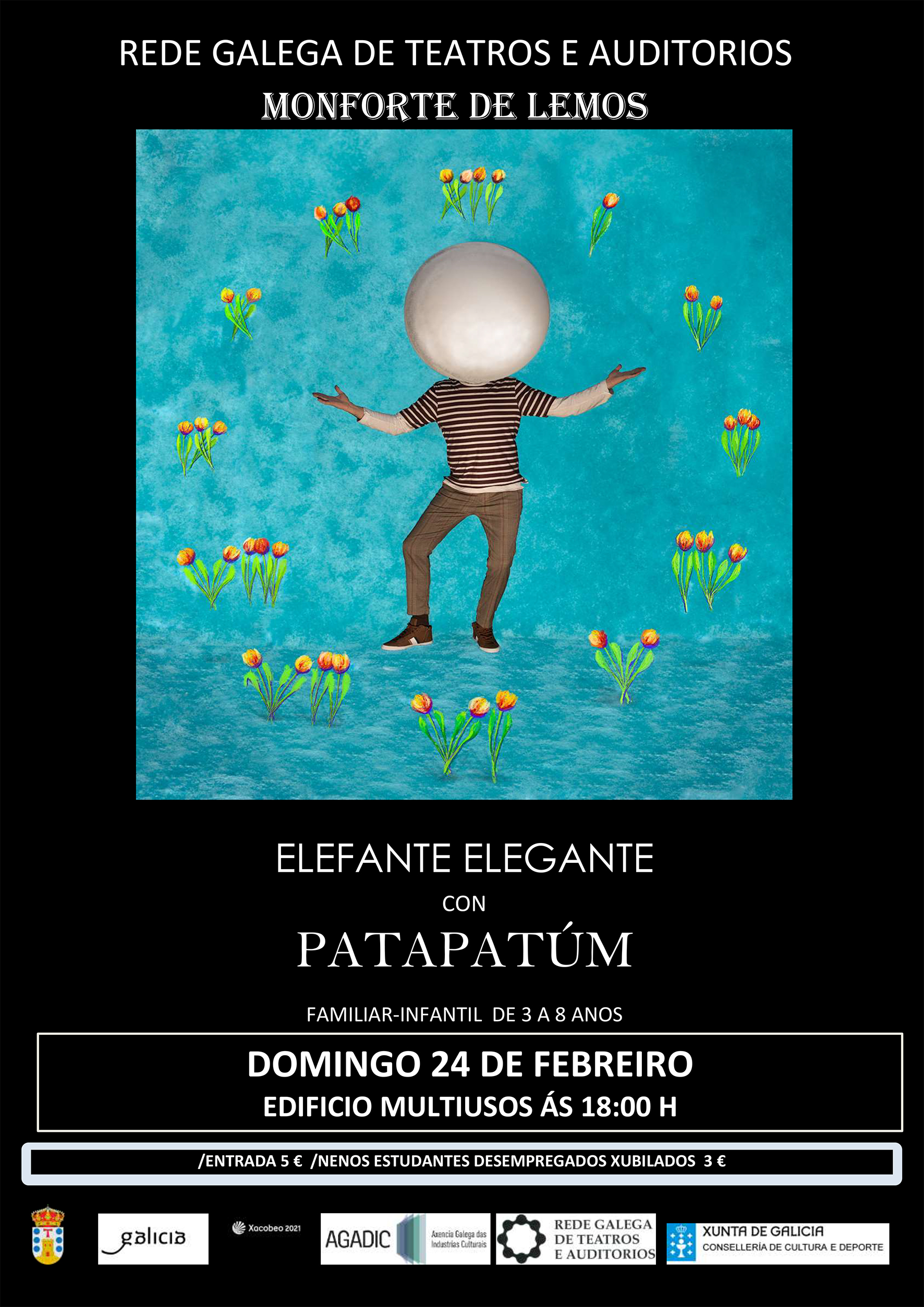 Cartaz Elefante Elegante