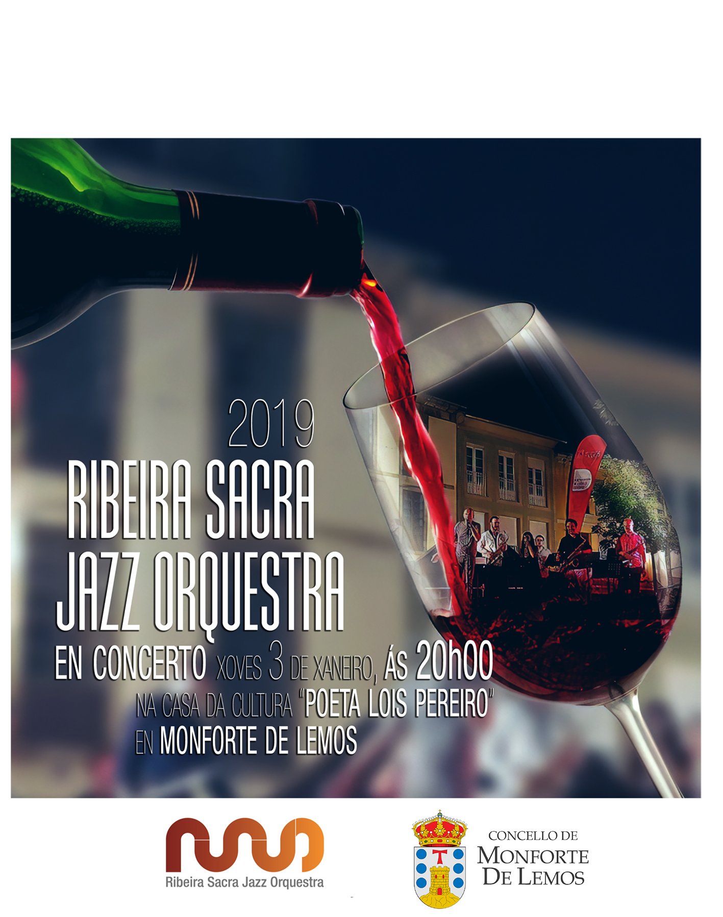 cartel concerto Ribeira Sacra