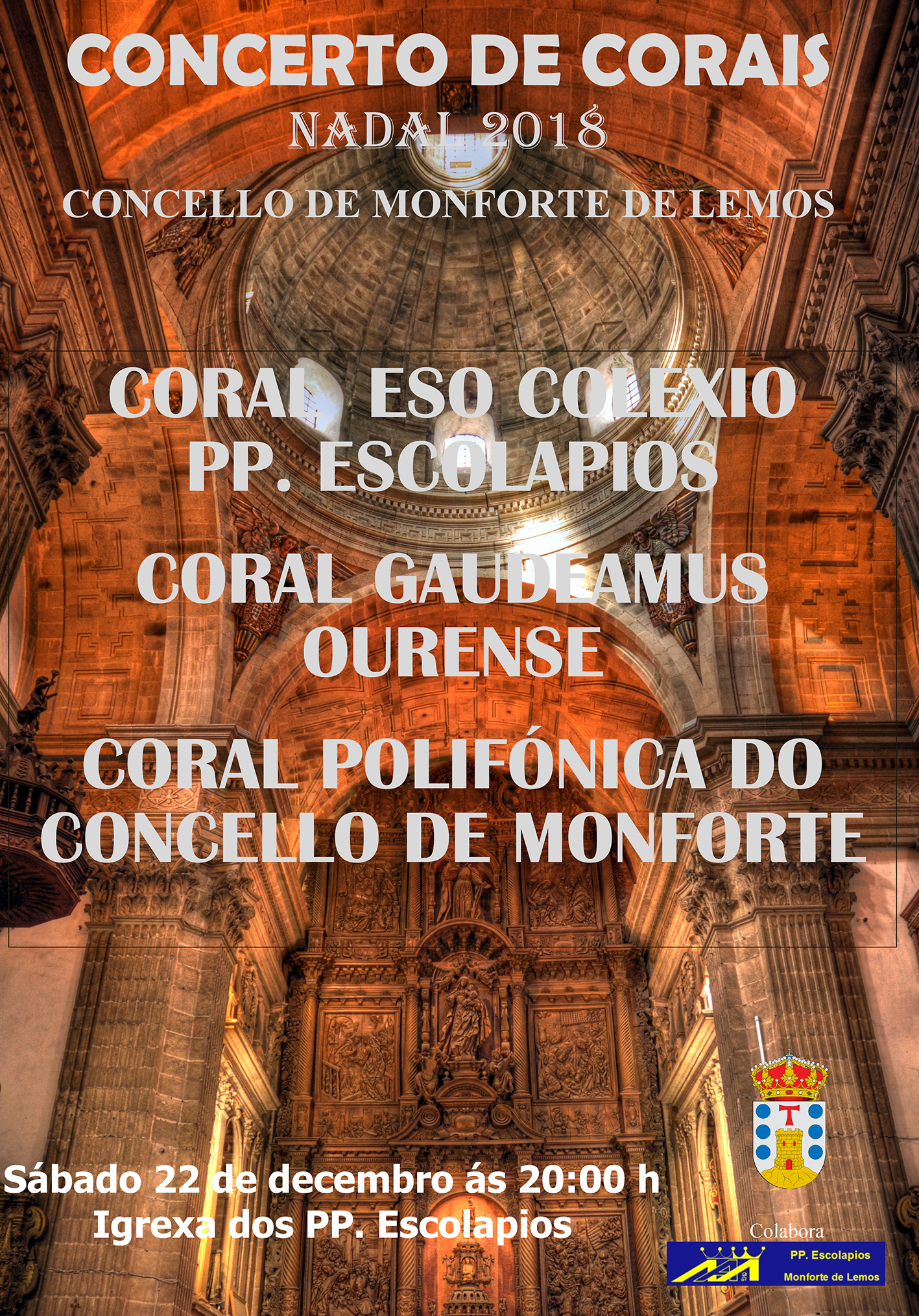 cartel concerto corais