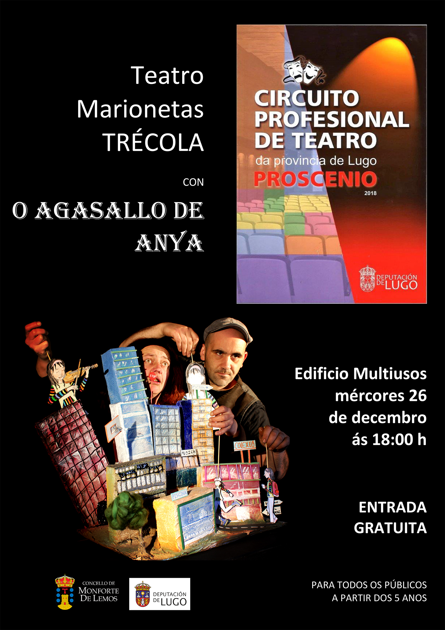 cartel O agasallo de Anya